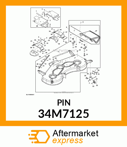 PIN, SPRING 34M7125