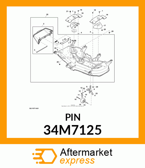 PIN, SPRING 34M7125