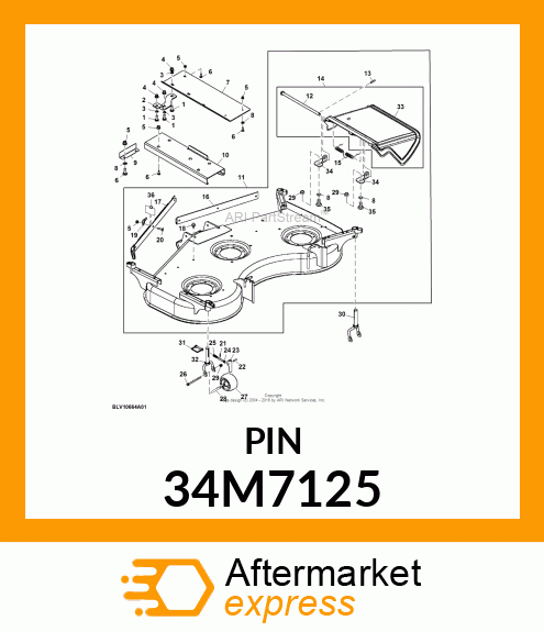 PIN, SPRING 34M7125