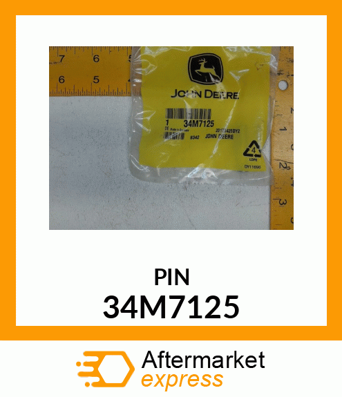 PIN, SPRING 34M7125