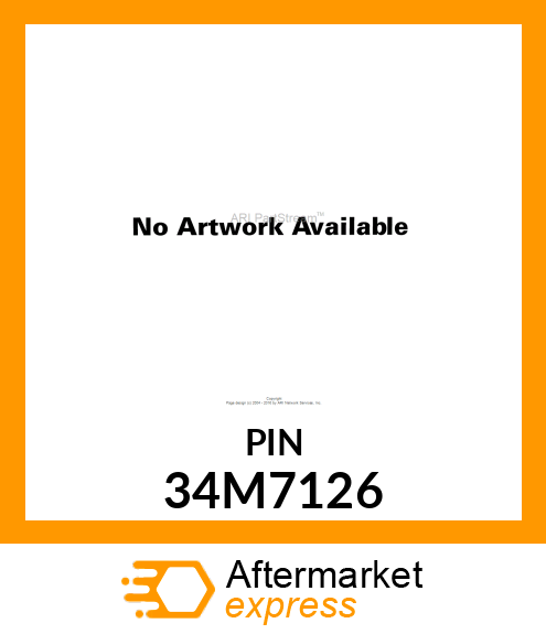 PIN, SPRING 34M7126