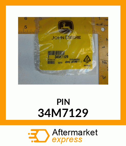 PIN, SPRING, COILED 34M7129