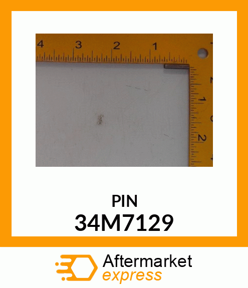 PIN, SPRING, COILED 34M7129