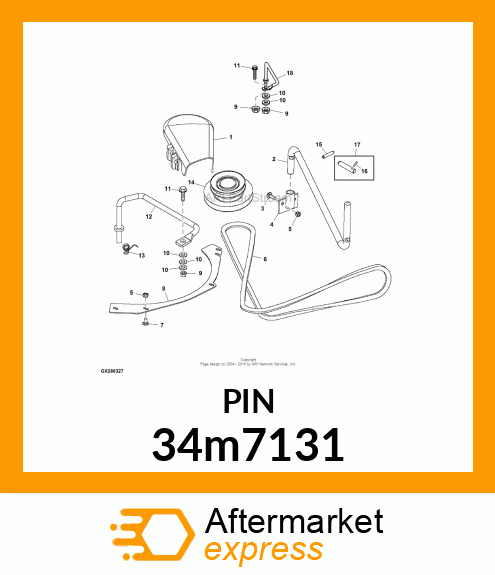 PIN, SPRING 34m7131