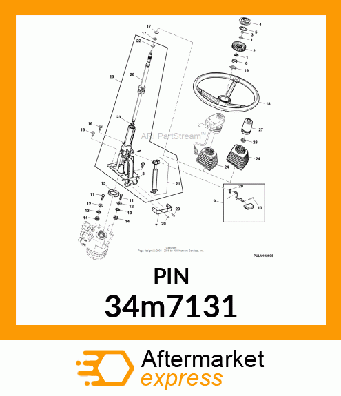 PIN, SPRING 34m7131