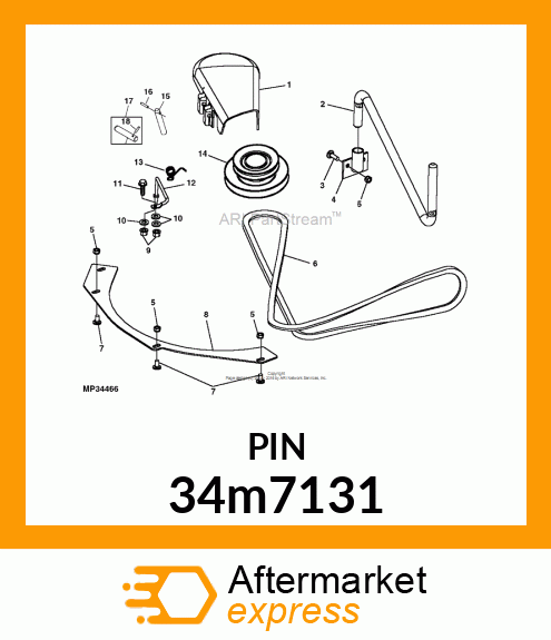 PIN, SPRING 34m7131