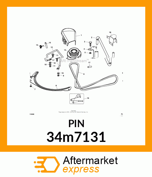 PIN, SPRING 34m7131