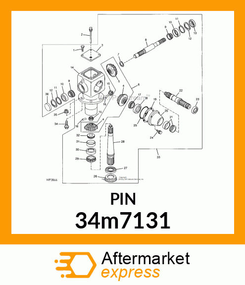 PIN, SPRING 34m7131