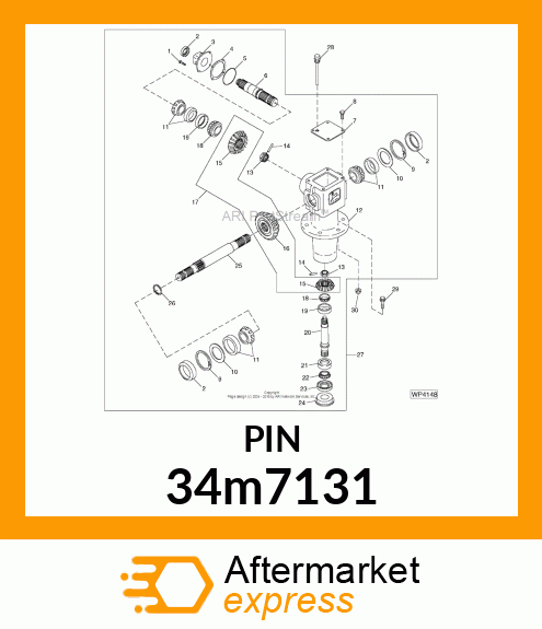 PIN, SPRING 34m7131