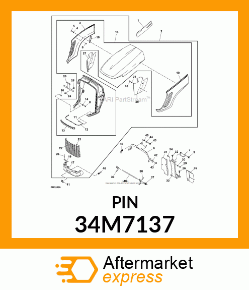 PIN, SPRING 34M7137