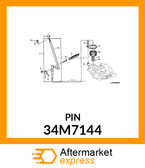 PIN, SPRING 34M7144