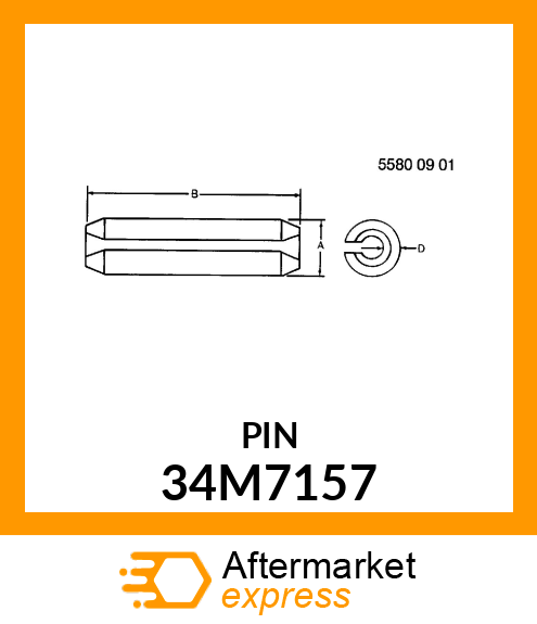 PIN, SPRING 34M7157