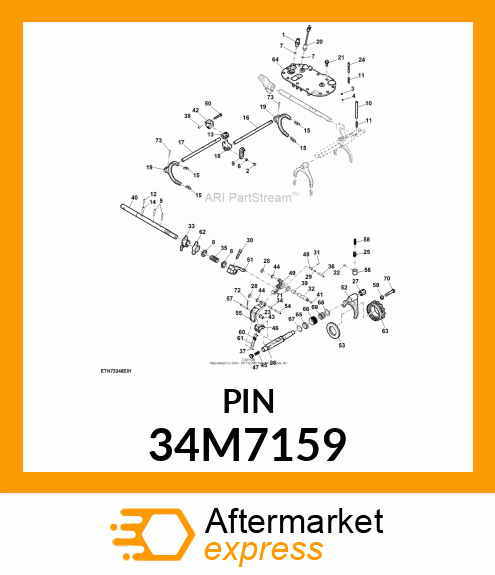 PIN, SPRING 34M7159