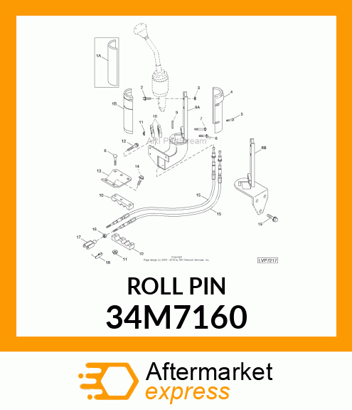 PIN, SPRING 34M7160