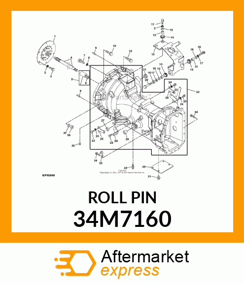 PIN, SPRING 34M7160