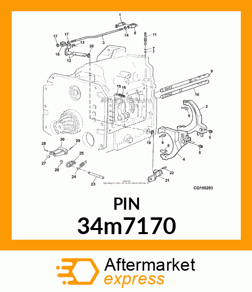 PIN, SPRING 34m7170