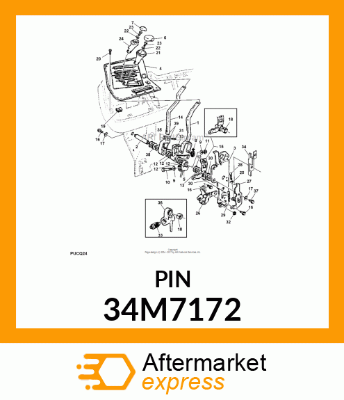 PIN, SPRING, COILED 34M7172