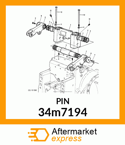 PIN, SPRING 34m7194