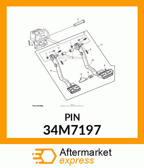 PIN, SPRING 34M7197