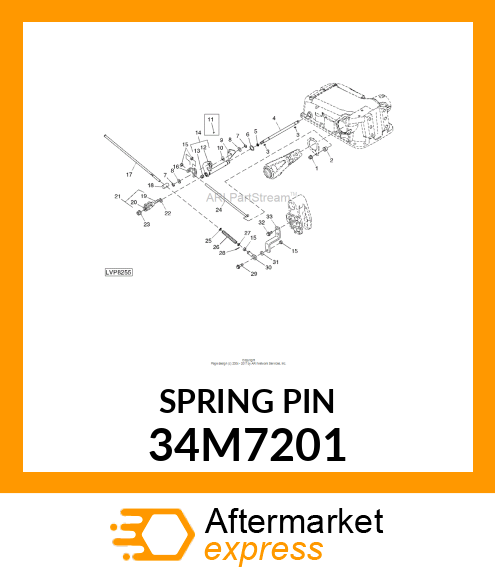 PIN, SPRING 34M7201