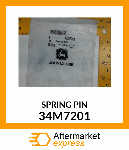 PIN, SPRING 34M7201