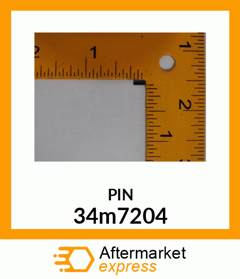 PIN, SPRING 34m7204