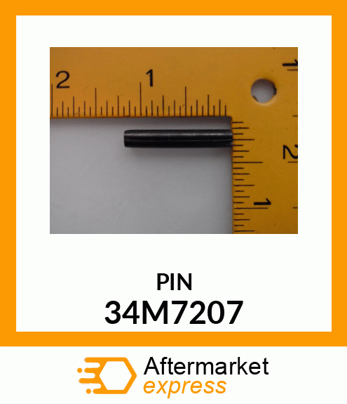 PIN, SPRING, COILED 34M7207