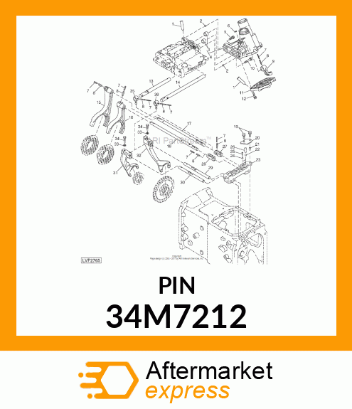 PIN, SPRING 34M7212