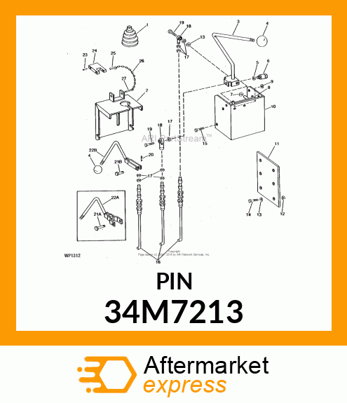 PIN, SPRING 34M7213