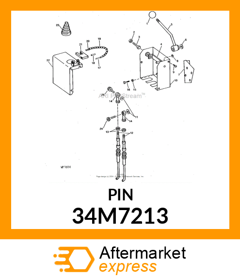 PIN, SPRING 34M7213