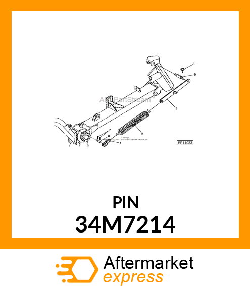 PIN, SPRING 34M7214