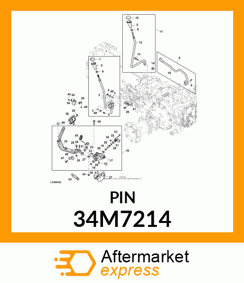 PIN, SPRING 34M7214