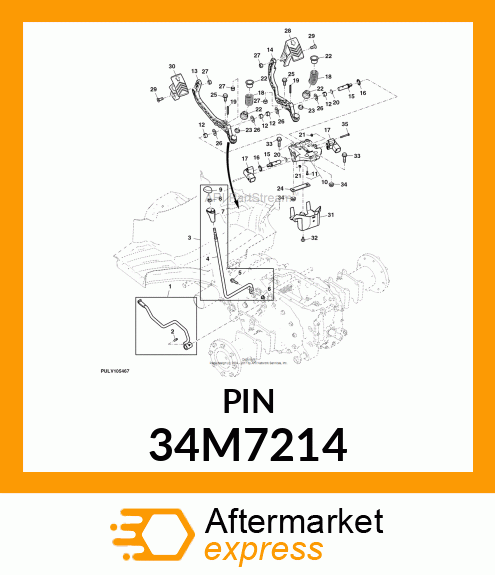 PIN, SPRING 34M7214