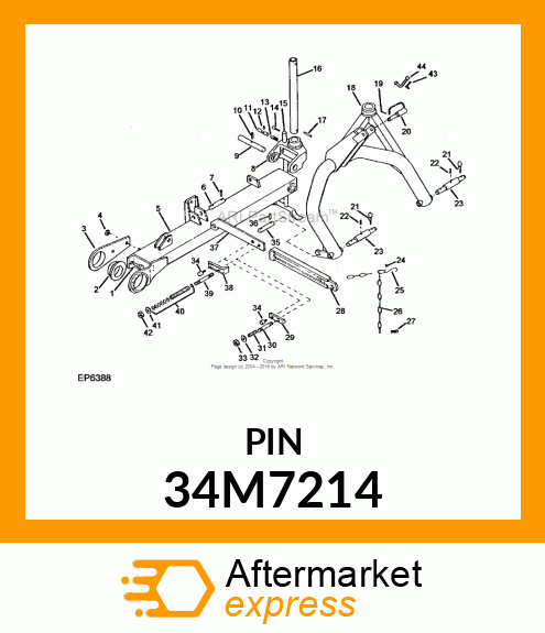 PIN, SPRING 34M7214