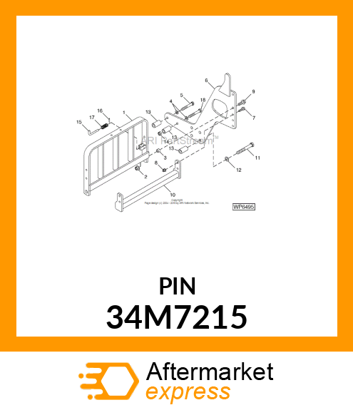 PIN, SPRING 34M7215