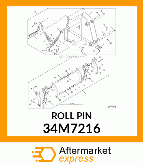 PIN, SPRING 34M7216