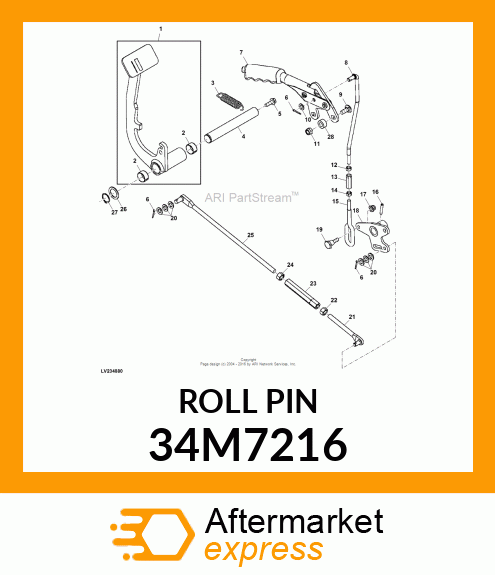 PIN, SPRING 34M7216