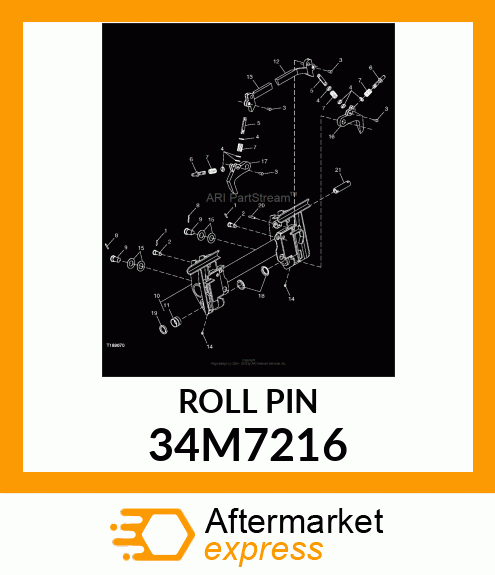 PIN, SPRING 34M7216