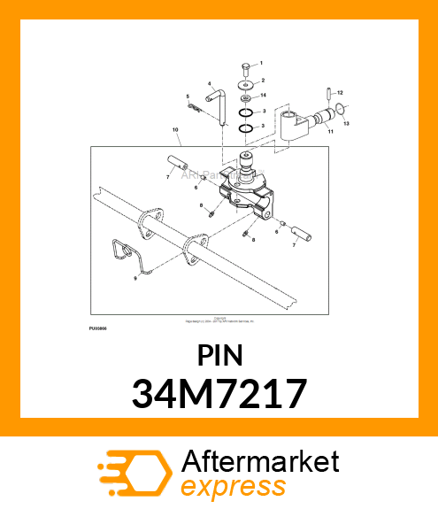 PIN, SPRING 34M7217