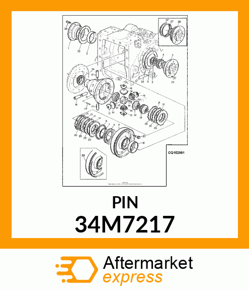 PIN, SPRING 34M7217