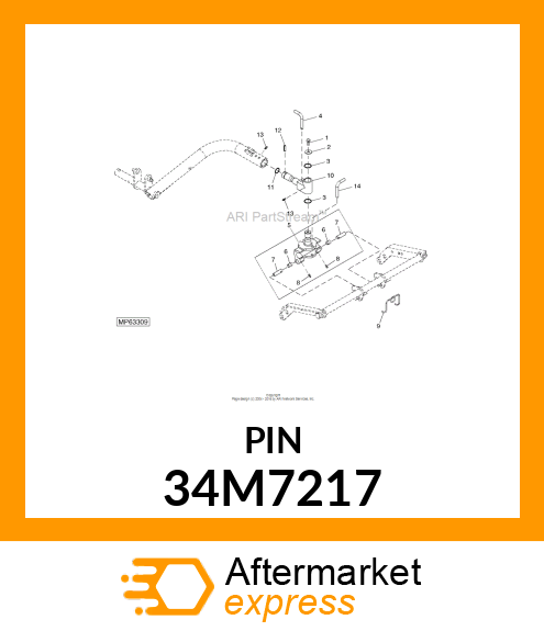 PIN, SPRING 34M7217