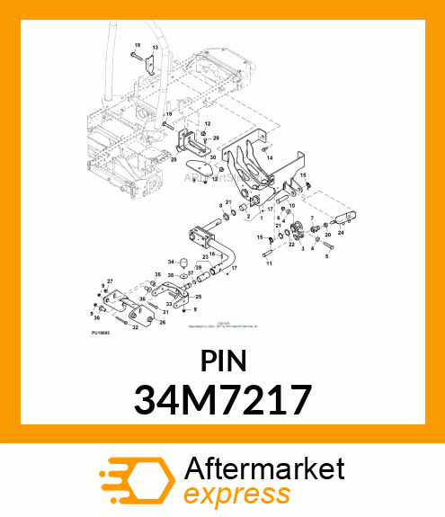 PIN, SPRING 34M7217