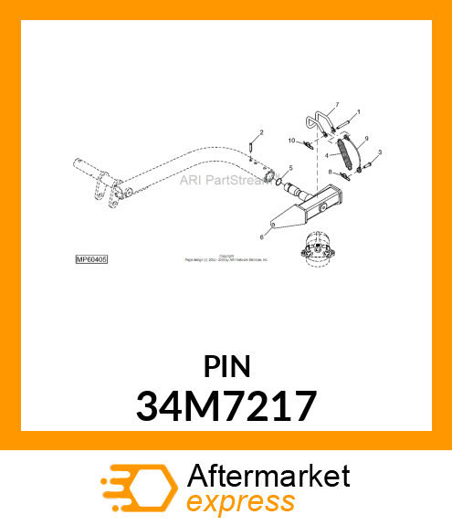 PIN, SPRING 34M7217