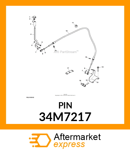 PIN, SPRING 34M7217