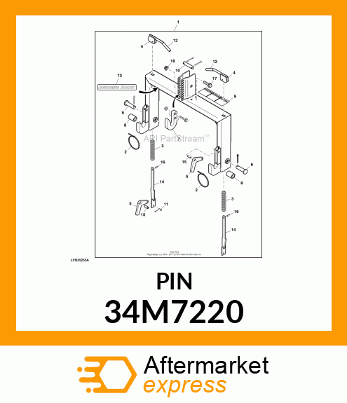 PIN, SPRING 34M7220