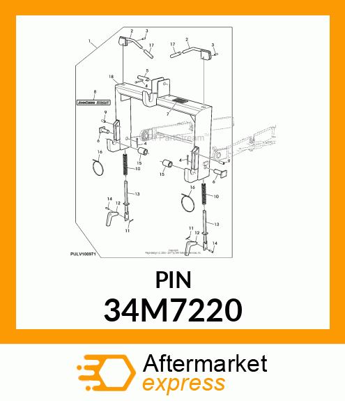 PIN, SPRING 34M7220