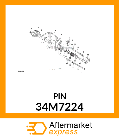 PIN, SPRING 34M7224