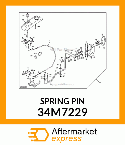 PIN, SPRING 34M7229