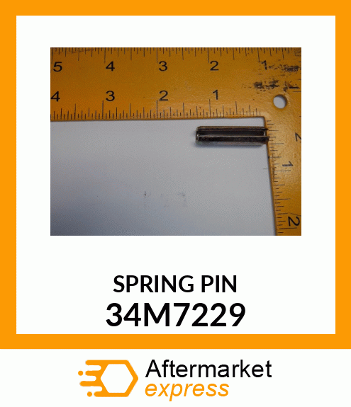 PIN, SPRING 34M7229