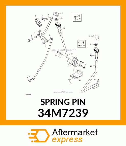 PIN, COILED SPRING 34M7239